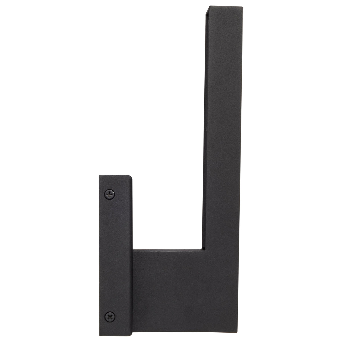 Raven LED Outdoor Sconce - 10 Inch - Textured Matte Black Finish - 8 Watts - 3000K