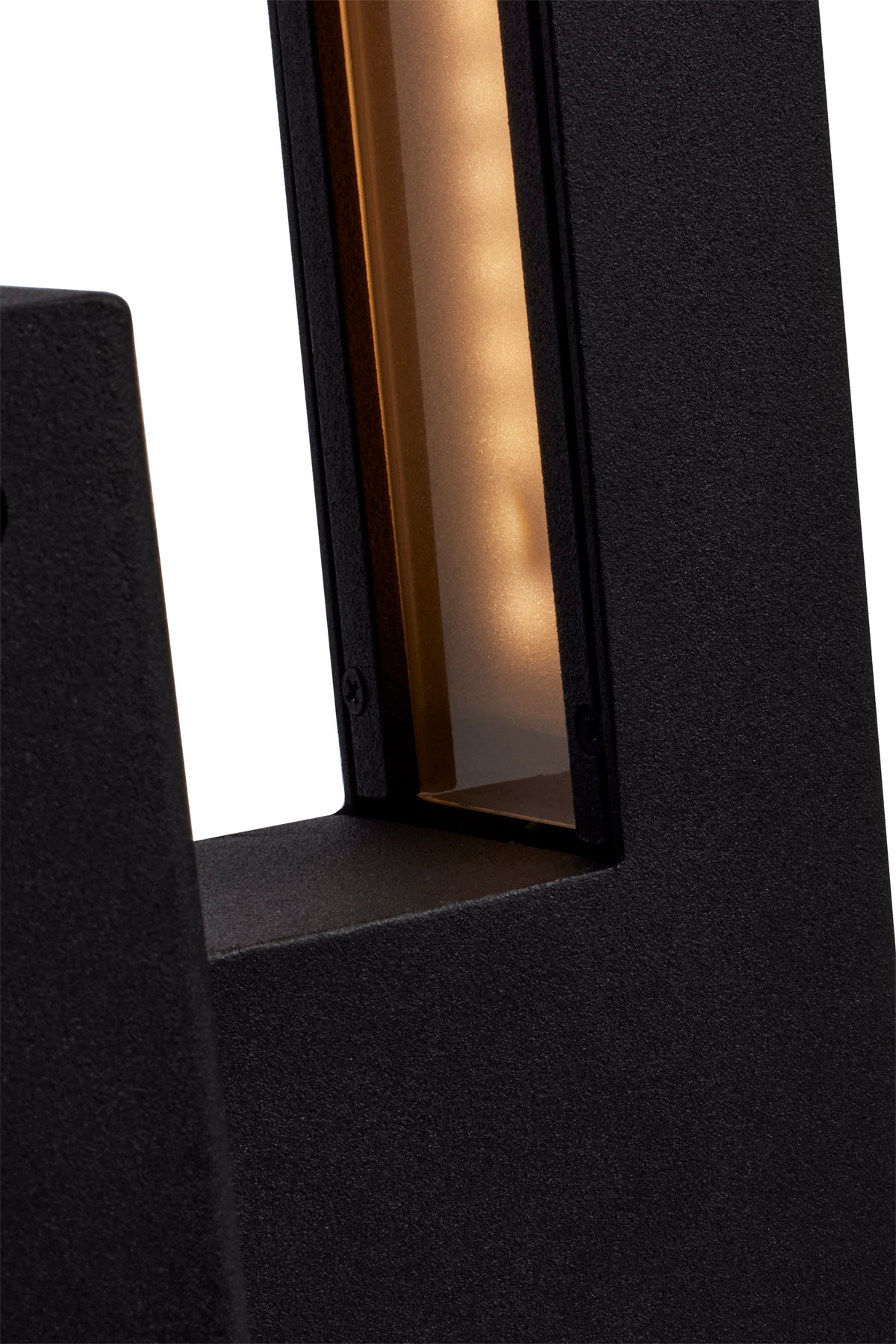 Raven LED Outdoor Sconce - 10 Inch - Textured Matte Black Finish - 8 Watts - 3000K