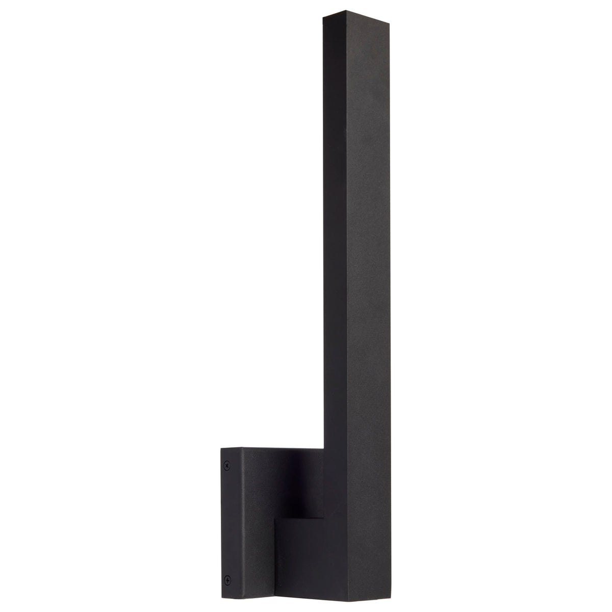 Raven LED Outdoor Sconce - 18 Inch - Textured Matte Black Finish - 15 Watts - 3000K lighting product