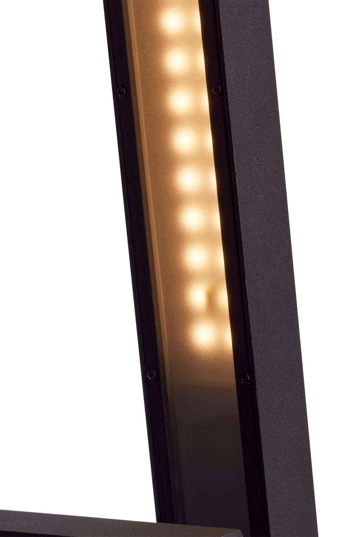 Raven LED Outdoor Sconce - 18 Inch - Textured Matte Black Finish - 15 Watts - 3000K