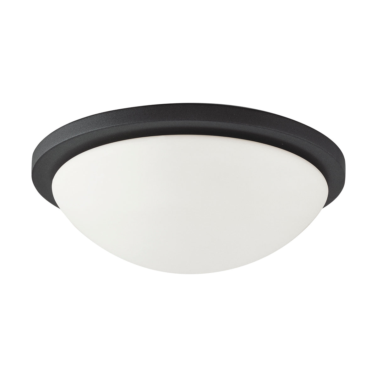 Button LED 13 in. - Flush Mount Fixture - Black Finish product image