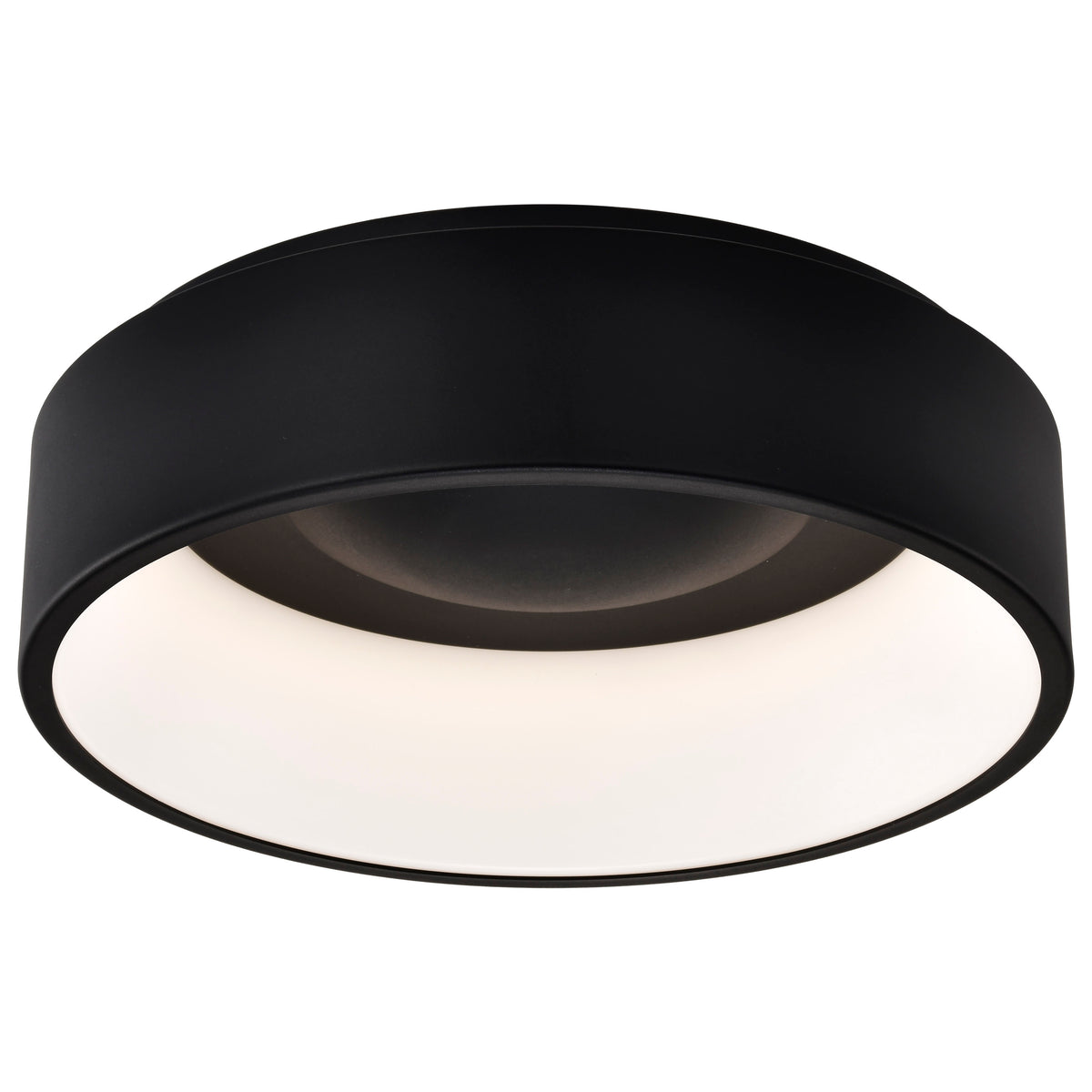 Orbit - 20 Watt LED Flush Mount - CCT Selectable 3000K/4000K/5000K - Black Finish