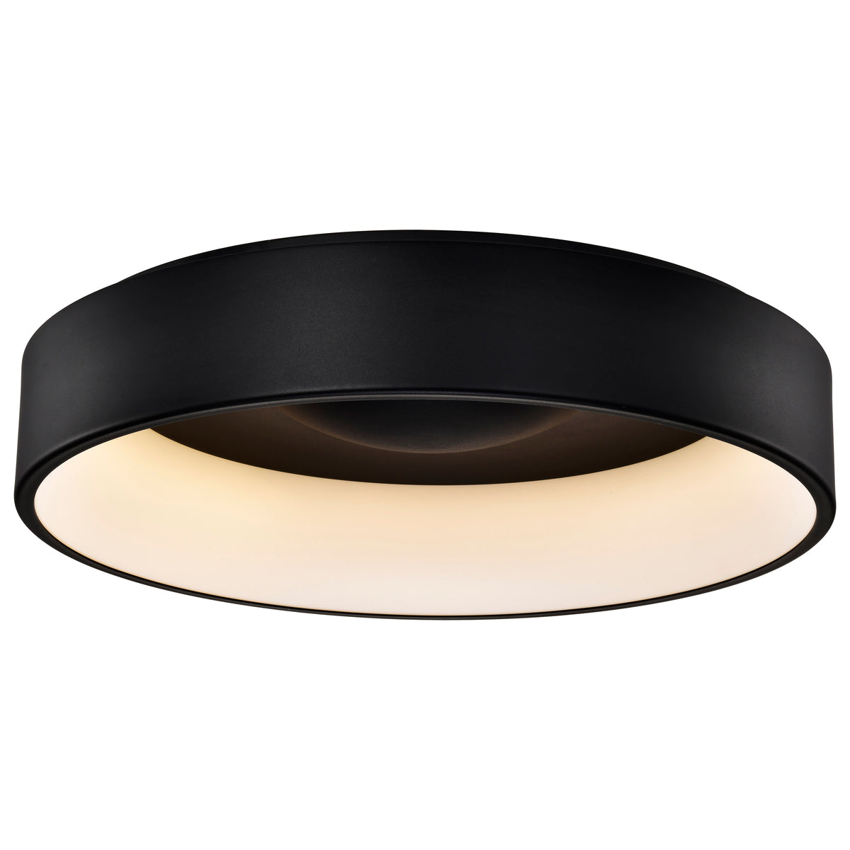 Orbit - 30 Watt LED Flush Mount - CCT Selectable 3000K/4000K/5000K - Black Finish