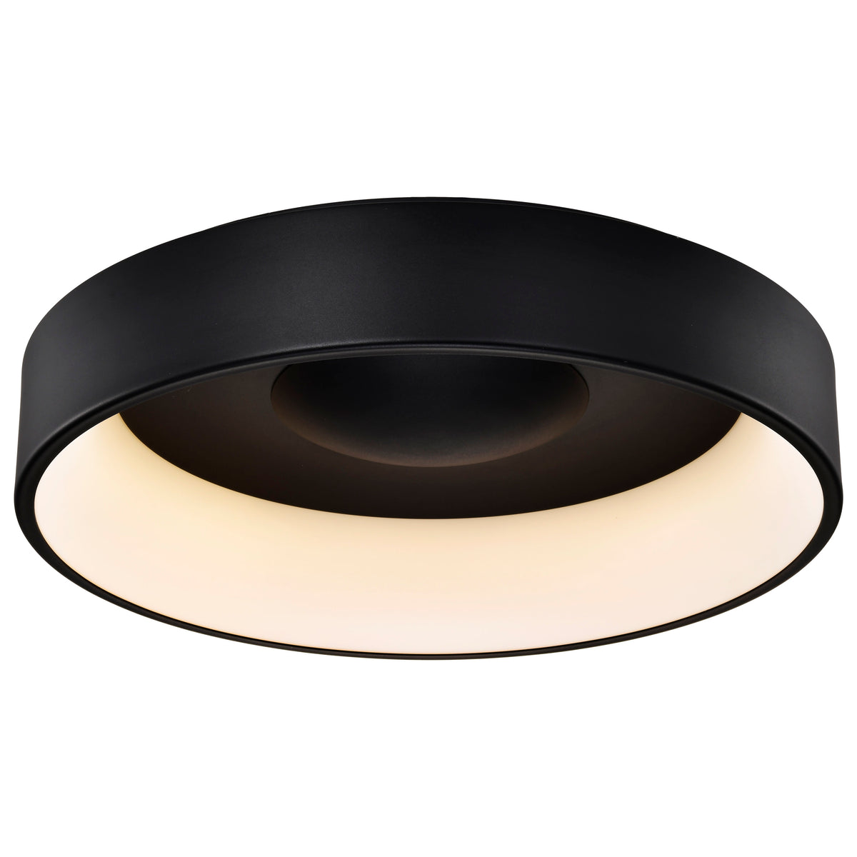 Orbit - 30 Watt LED Flush Mount - CCT Selectable 3000K/4000K/5000K - Black Finish