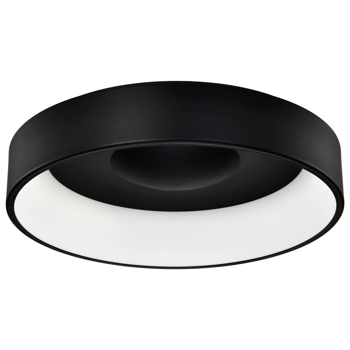 Orbit - 30 Watt LED Flush Mount - CCT Selectable 3000K/4000K/5000K - Black Finish