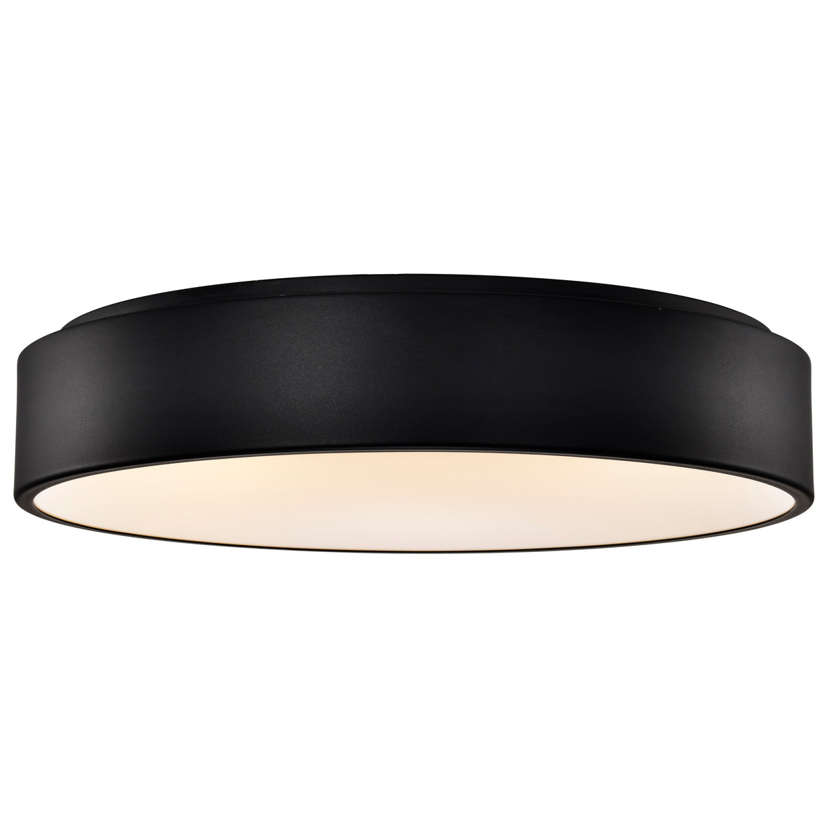 Orbit - 30 Watt LED Flush Mount - CCT Selectable 3000K/4000K/5000K - Black Finish