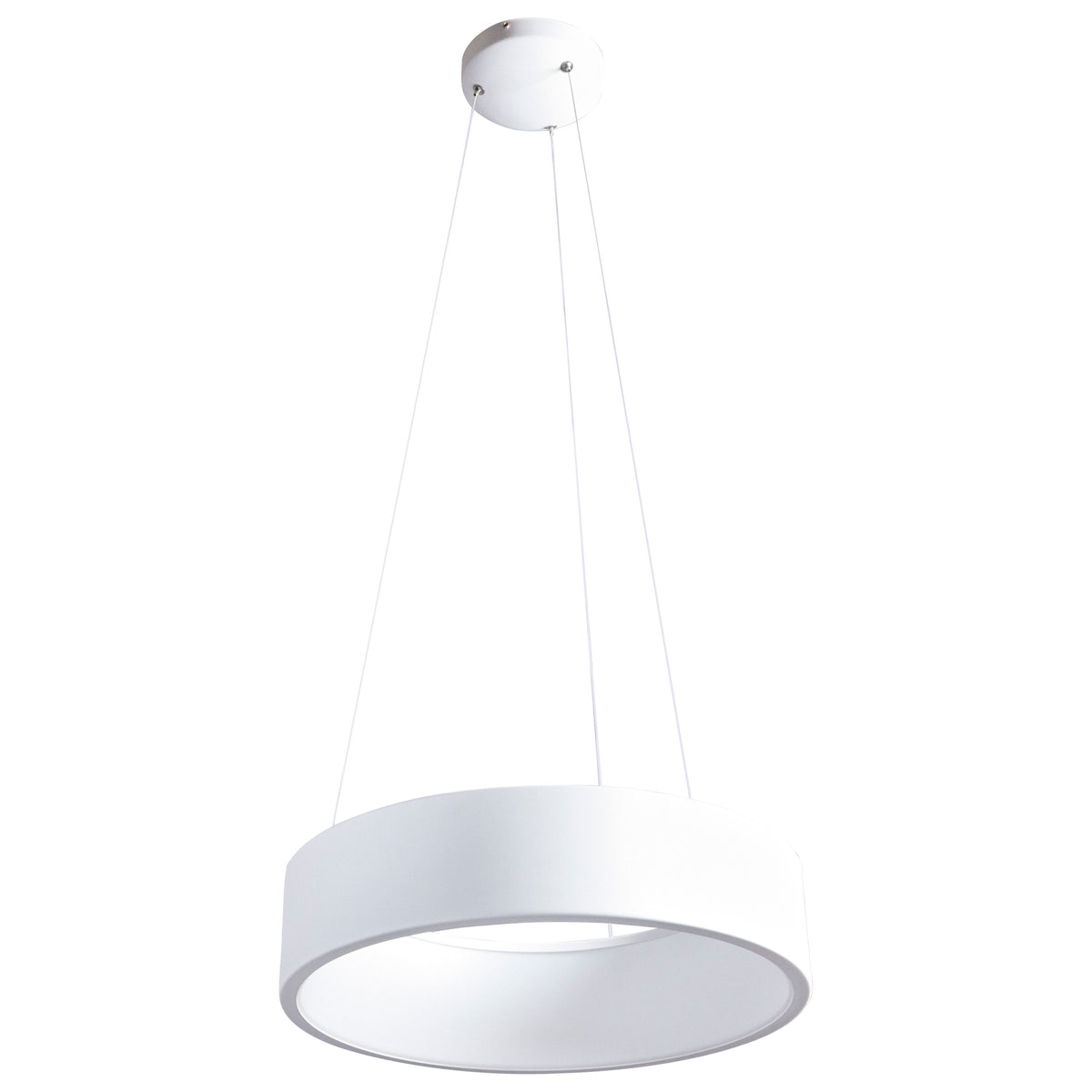 Orbit - 20W LED Pendant - White Finish