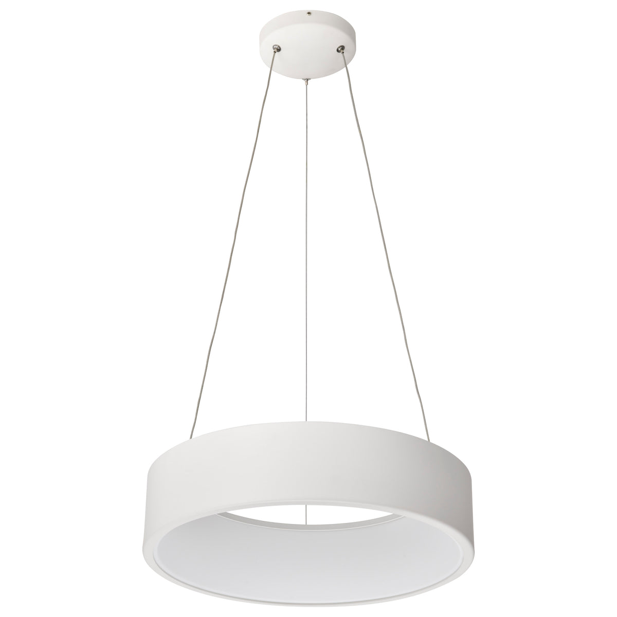 Orbit - 20 Watt LED Pendant - CCT Selectable 3000K/4000K/5000K - White Finish