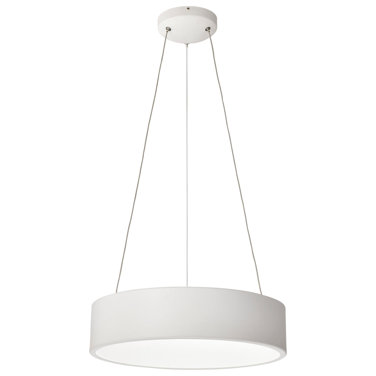 Orbit - 20 Watt LED Pendant - CCT Selectable 3000K/4000K/5000K - White Finish