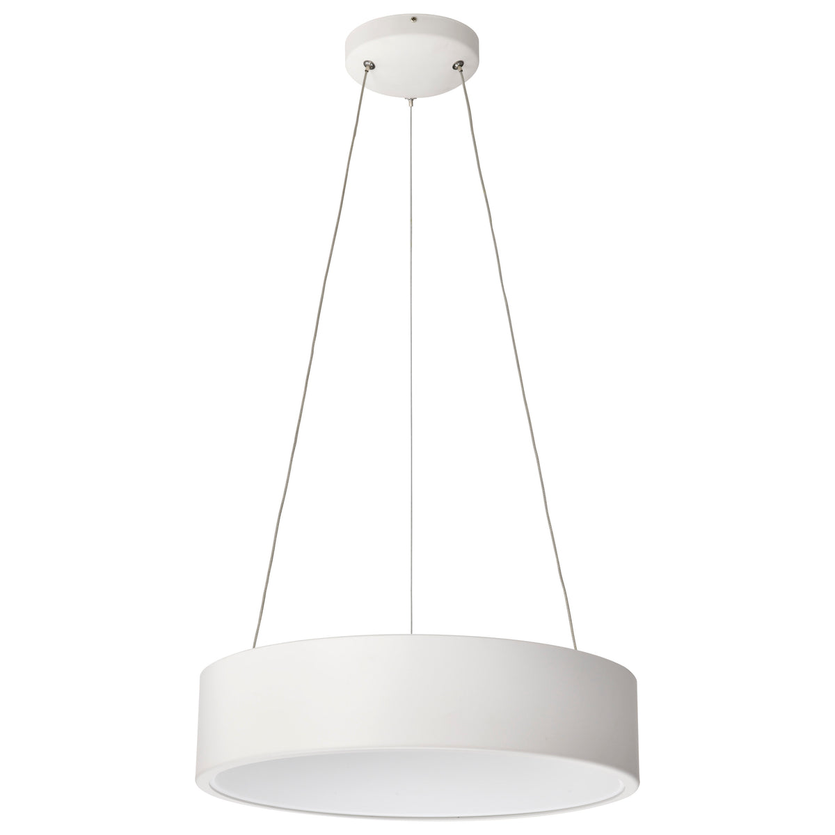 Orbit - 20 Watt LED Pendant - CCT Selectable 3000K/4000K/5000K - White Finish
