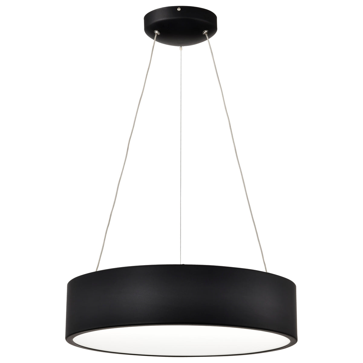 Orbit - 20 Watt LED Pendant - CCT Selectable 3000K/4000K/5000K - Black Finish