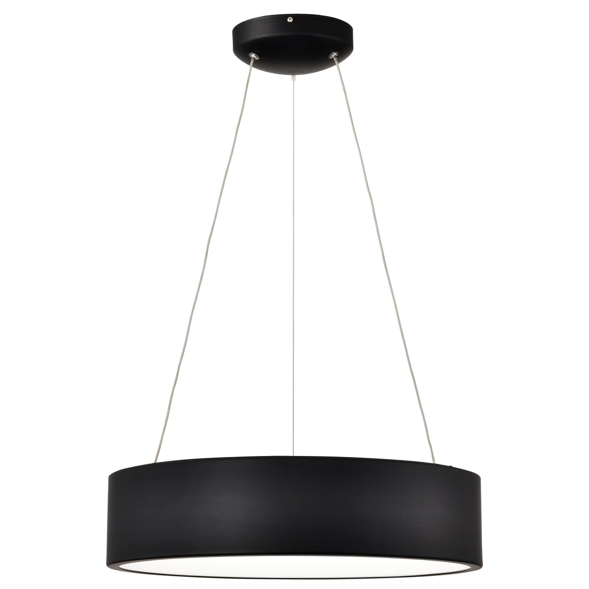 Orbit - 20 Watt LED Pendant - CCT Selectable 3000K/4000K/5000K - Black Finish