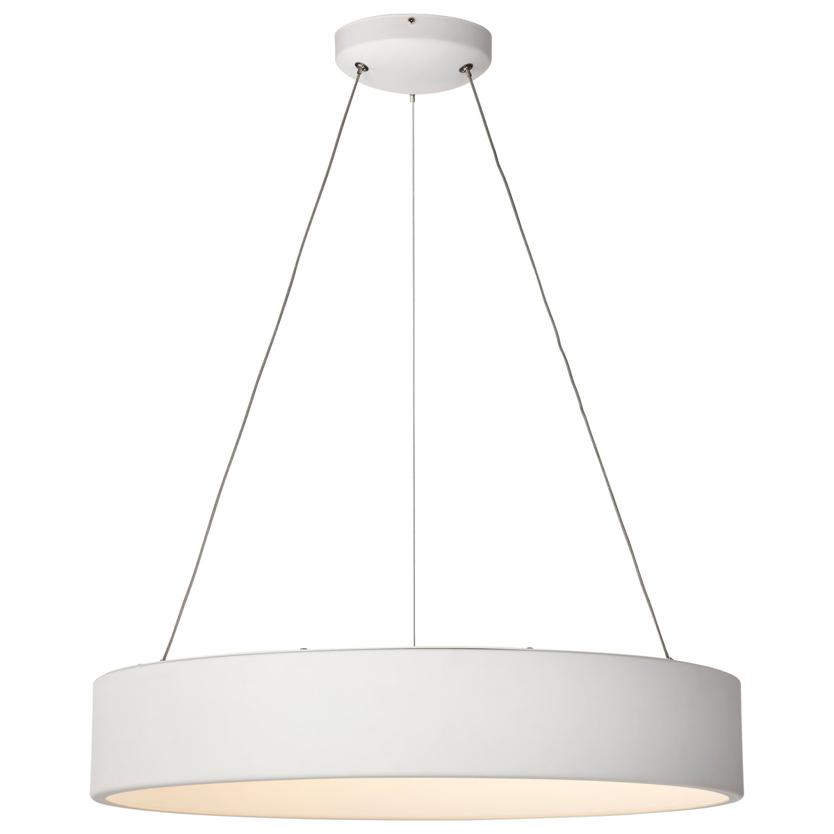 Orbit - 30 Watt LED Pendant - CCT Selectable 3000K/4000K/5000K - White Finish