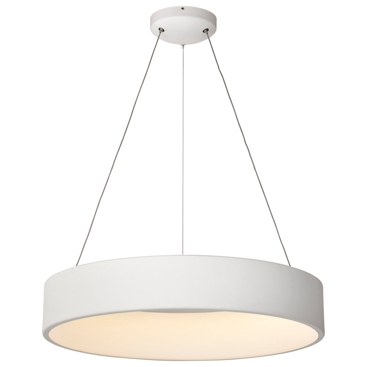 Orbit - 30 Watt LED Pendant - CCT Selectable 3000K/4000K/5000K - White Finish