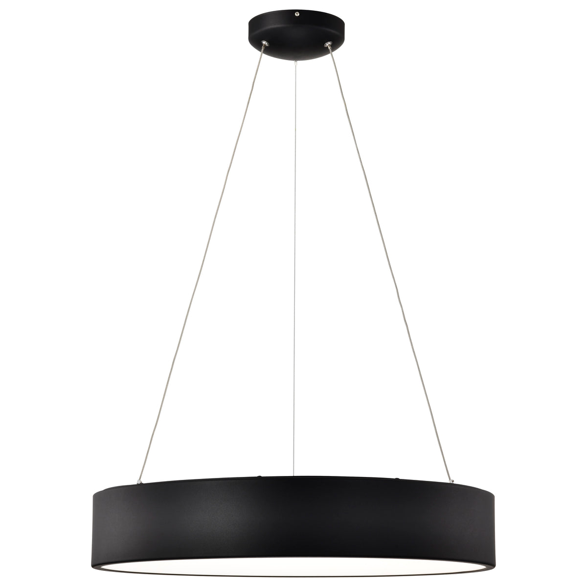 Orbit - 30 Watt LED Pendant - CCT Selectable 3000K/4000K/5000K - Black Finish