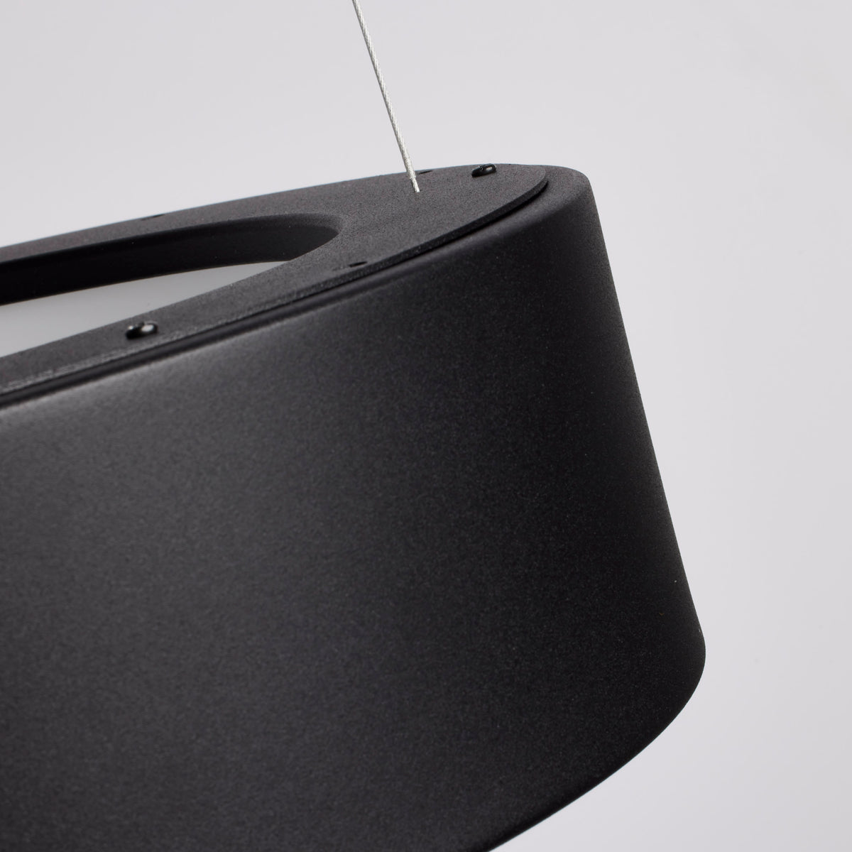 Orbit - 30W LED Pendant - Black Finish