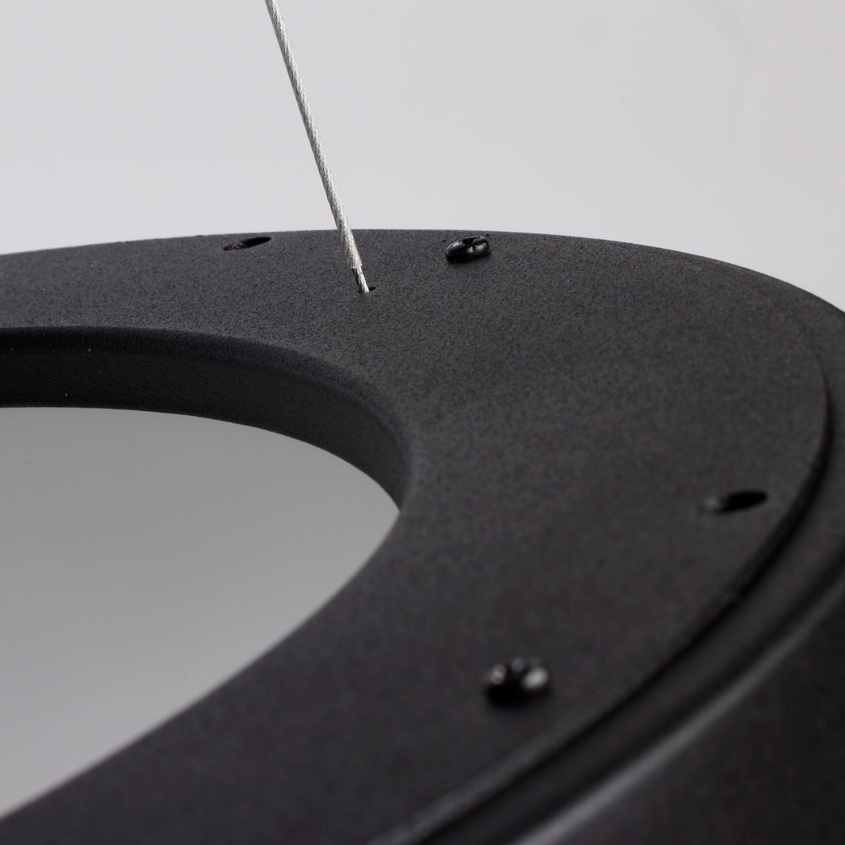 Orbit - 30W LED Pendant - Black Finish