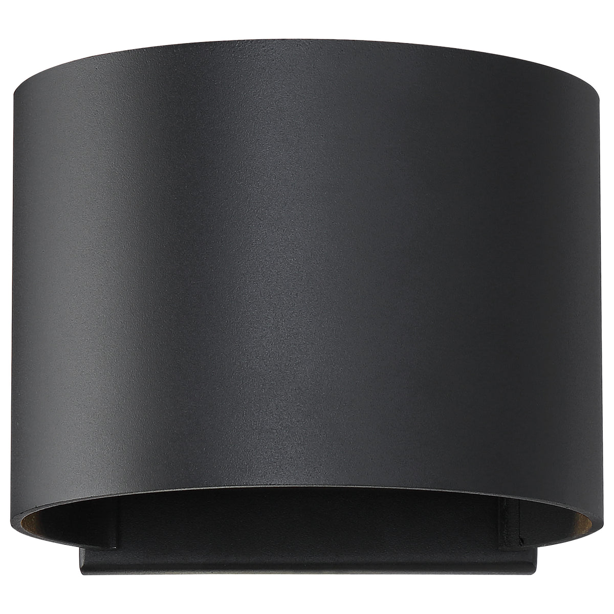 Lightgate - 5 Watt LED Sconce - Matte Black Finish - Round - 3000K