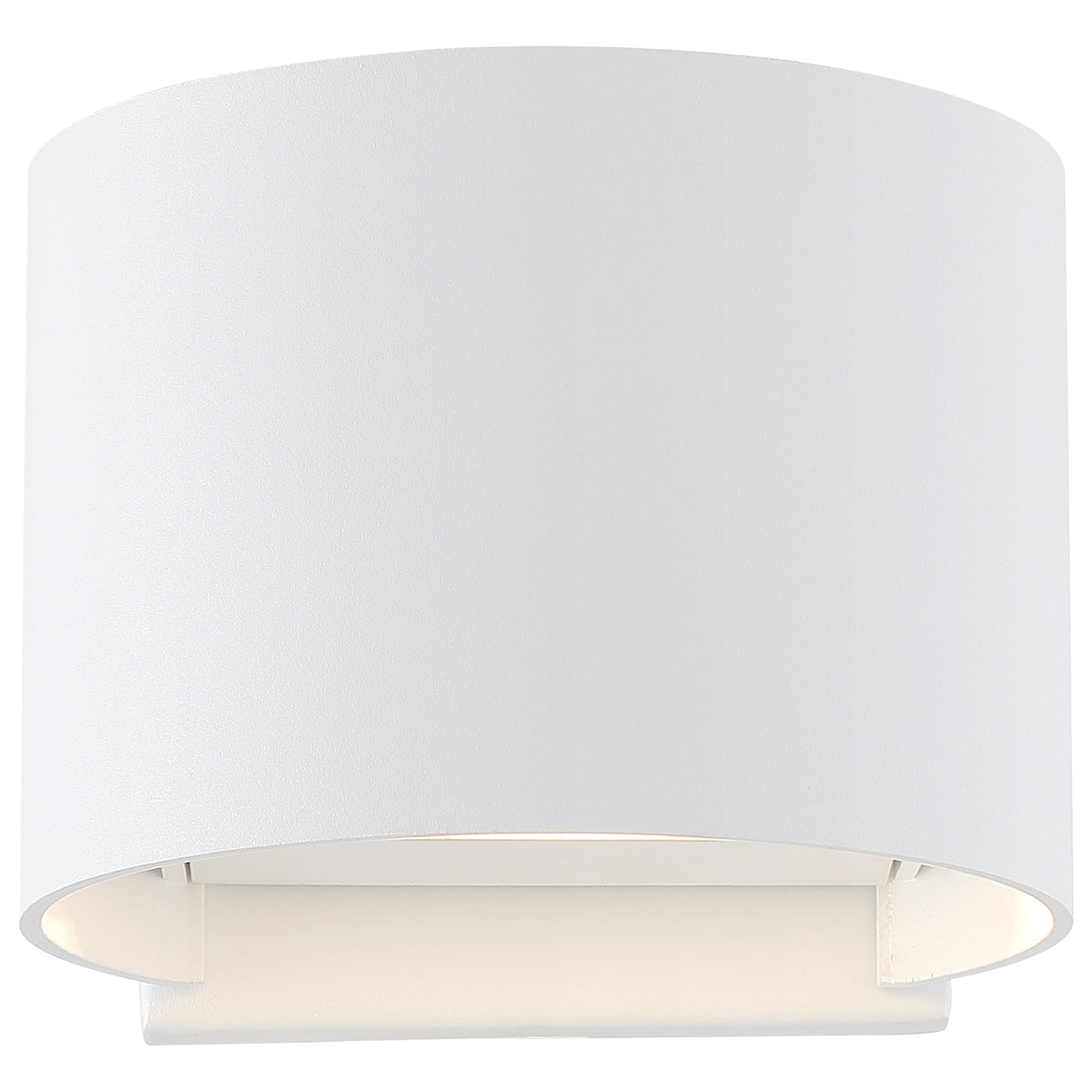 Lightgate - 5 Watt LED Sconce - Matte White Finish - Round - 3000K