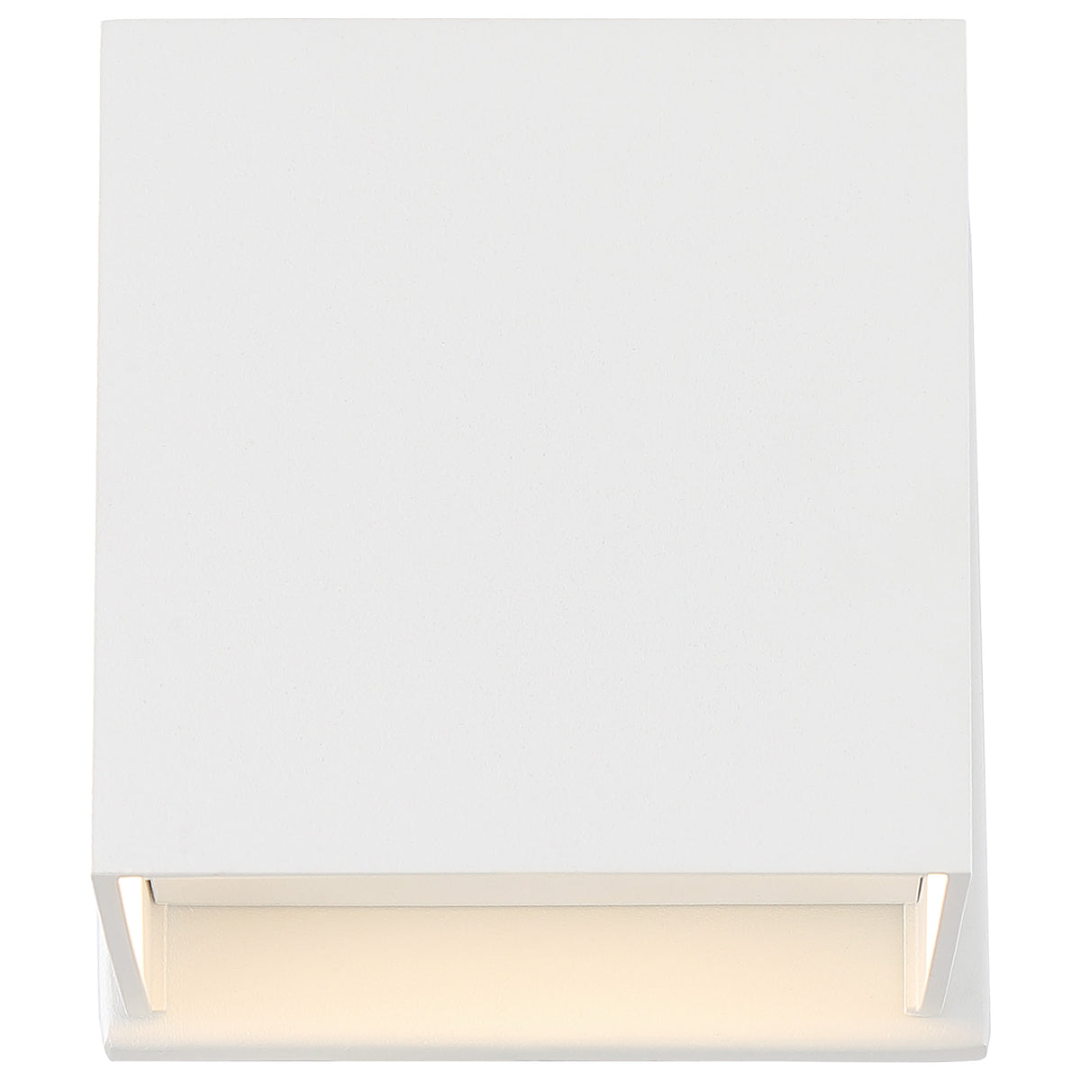 Lightgate - 5 Watt LED Sconce - Matte White Finish - Square - 3000K
