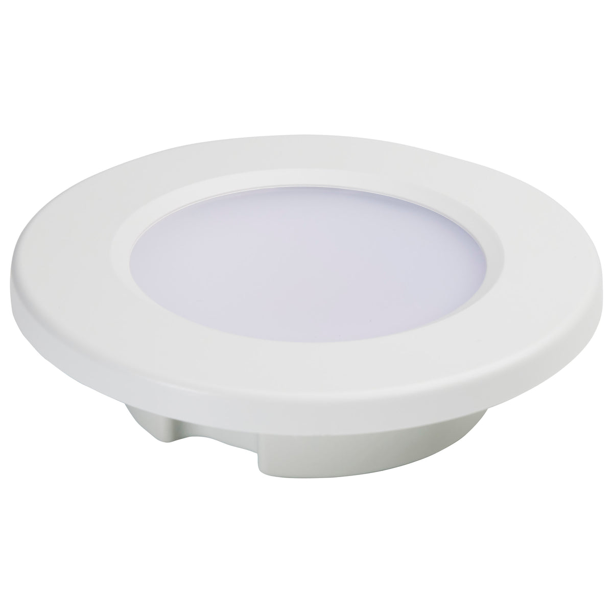 4 inch - LED Surface Mount Fixture - 3000K - 6 Unit Contractor Pack - White - White Finish