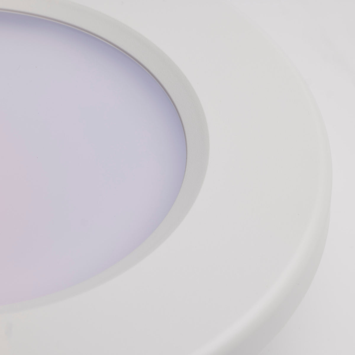 4 inch - LED Surface Mount Fixture - 5000K - 6 Unit Contractor Pack - White - White Finish