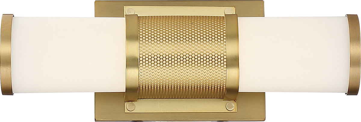 Caper - LED Vanity - Brushed Brass with Frosted Lens
