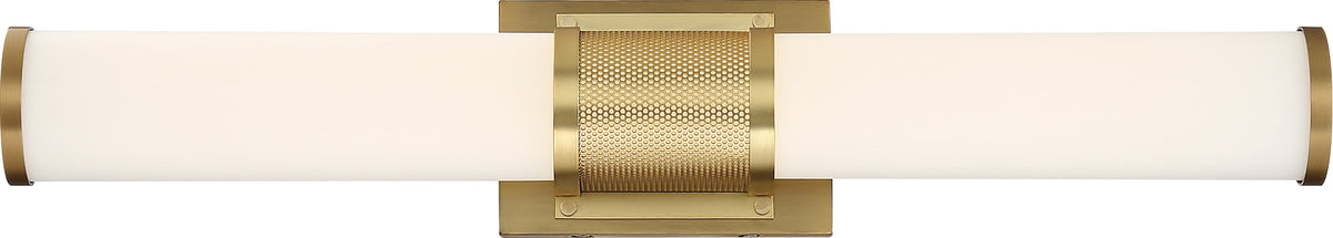 Caper - LED Vanity - Brushed Brass with Frosted Lens