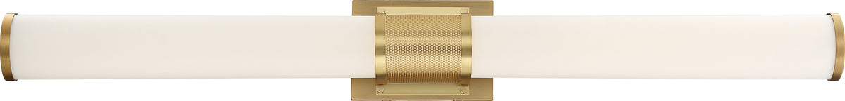 Caper - LED Vanity - Brushed Brass with Frosted Lens