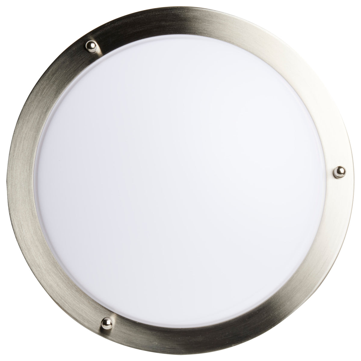 Glamour LED 10 inch - Flush Mount Fixture - Brushed Nickel Finish - CCT Selectable 3K/4K/5K