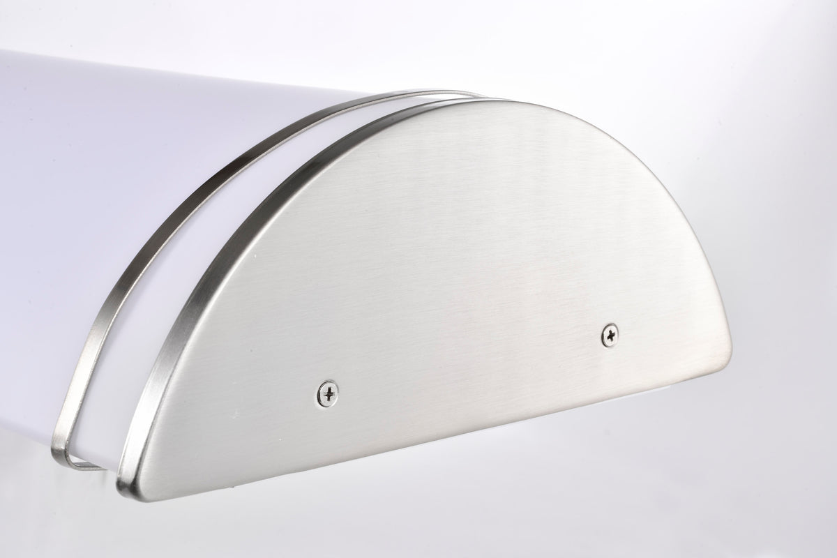 Glamour LED 50 inch - Linear Flush Mount Fixture - Brushed Nickel Finish - CCT Selectable 3K/4K/5K