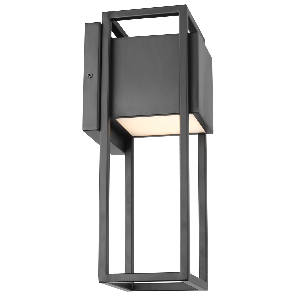 Supreme - 18W LED - Medium Wall Lantern - Matte Black Finish