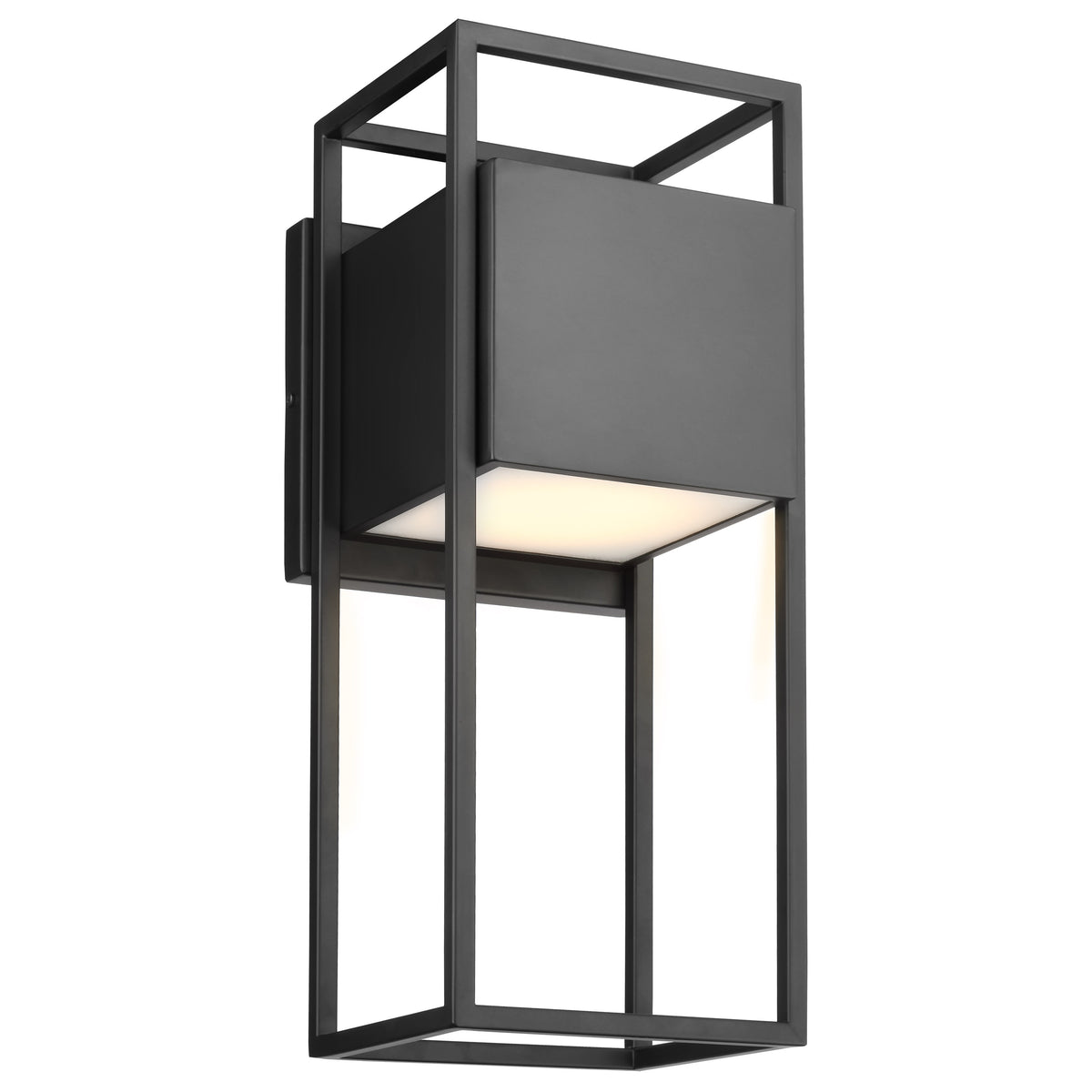 Supreme - 18W LED - Large Wall Lantern - Matte Black Finish