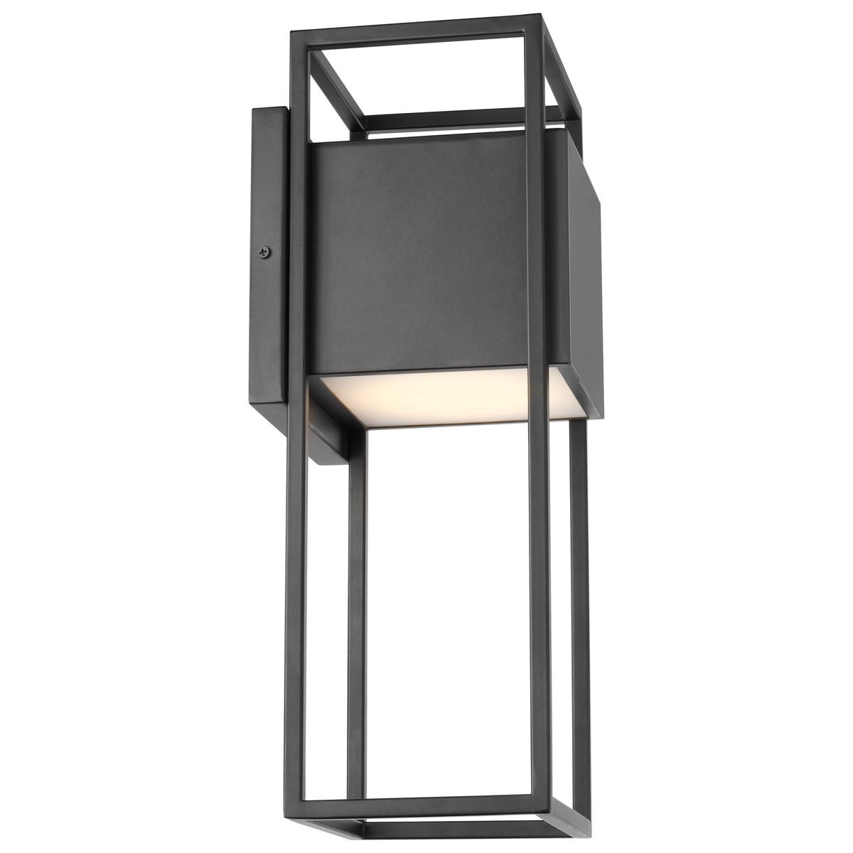 Supreme - 18W LED - Large Wall Lantern - Matte Black Finish