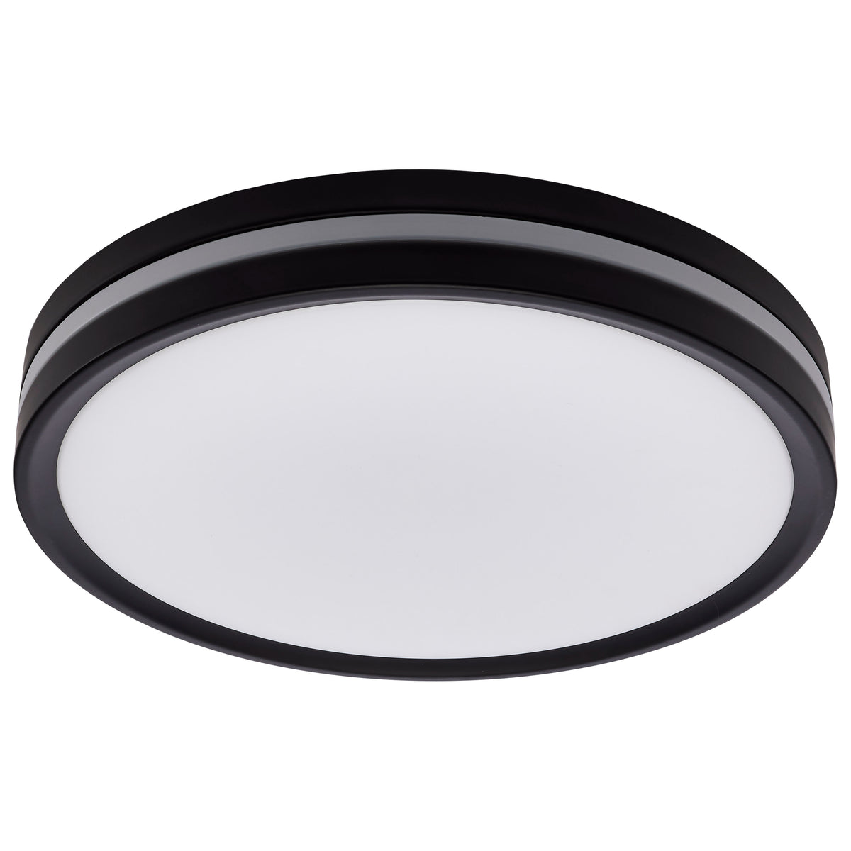 11 Inch Surface Mount with Night Light - 5 Selectable - Matte Black Finish