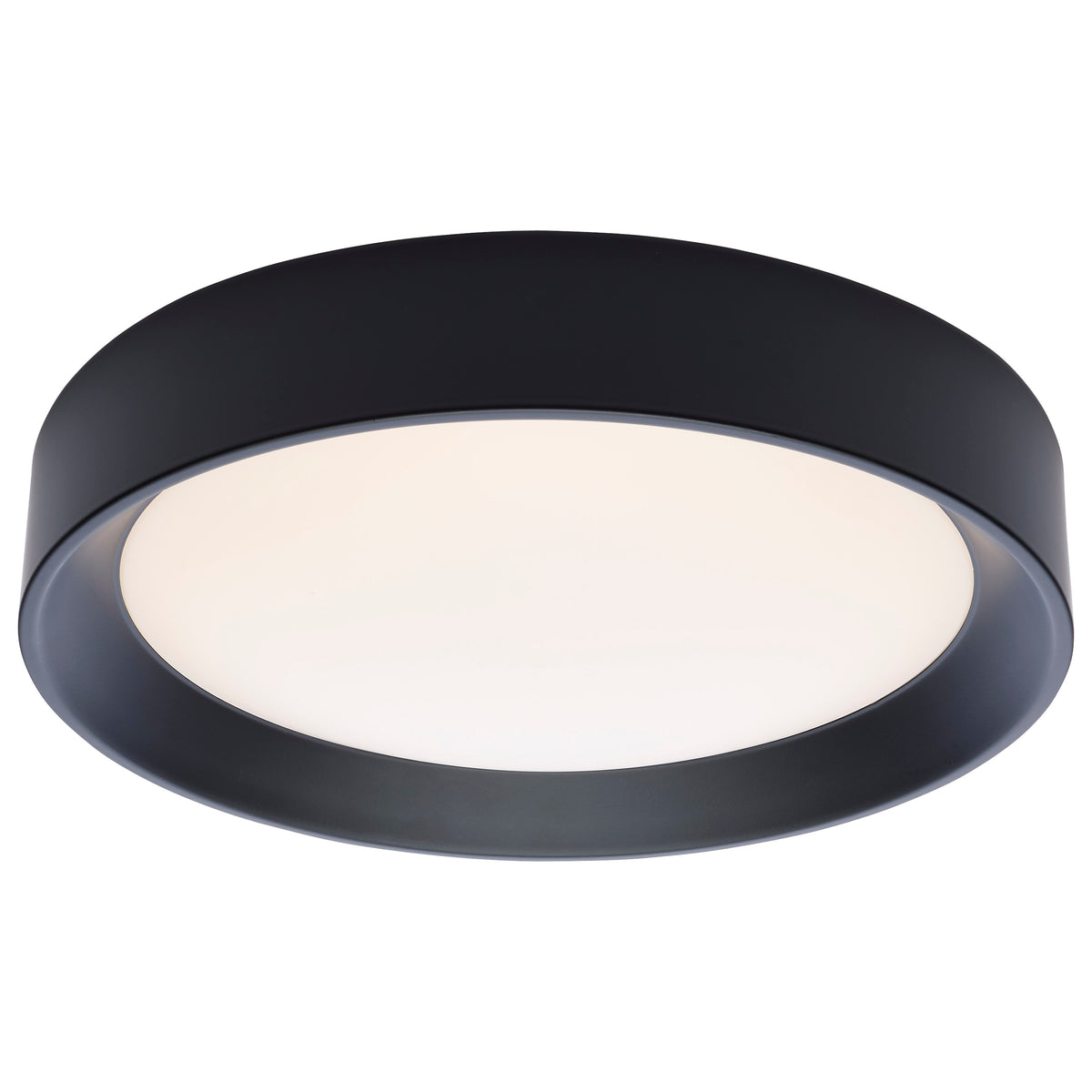 Selene - 13 Inch LED Flush Mount - CCT Selectable - Black Finish