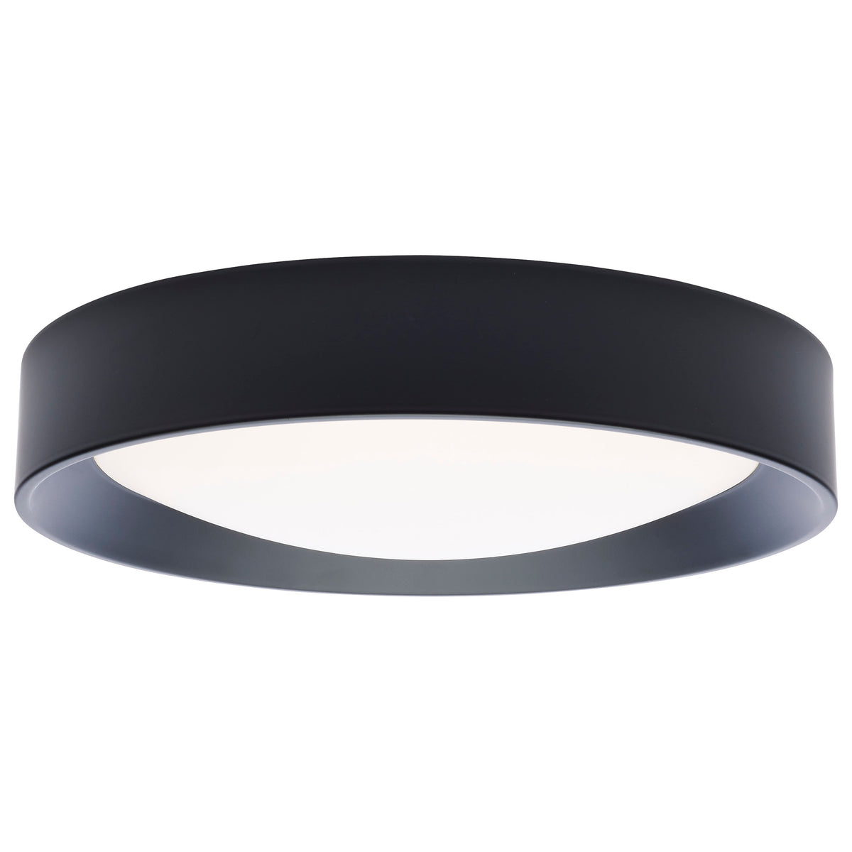 Selene - 13 Inch LED Flush Mount - CCT Selectable - Black Finish
