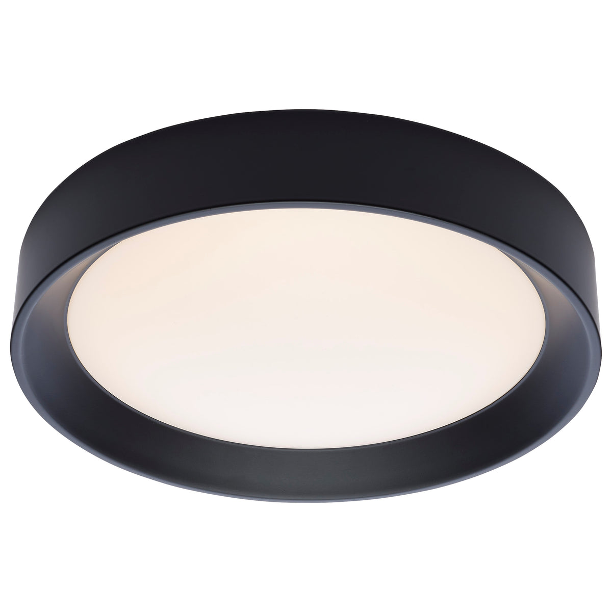 Selene - 13 Inch LED Flush Mount - CCT Selectable - Black Finish
