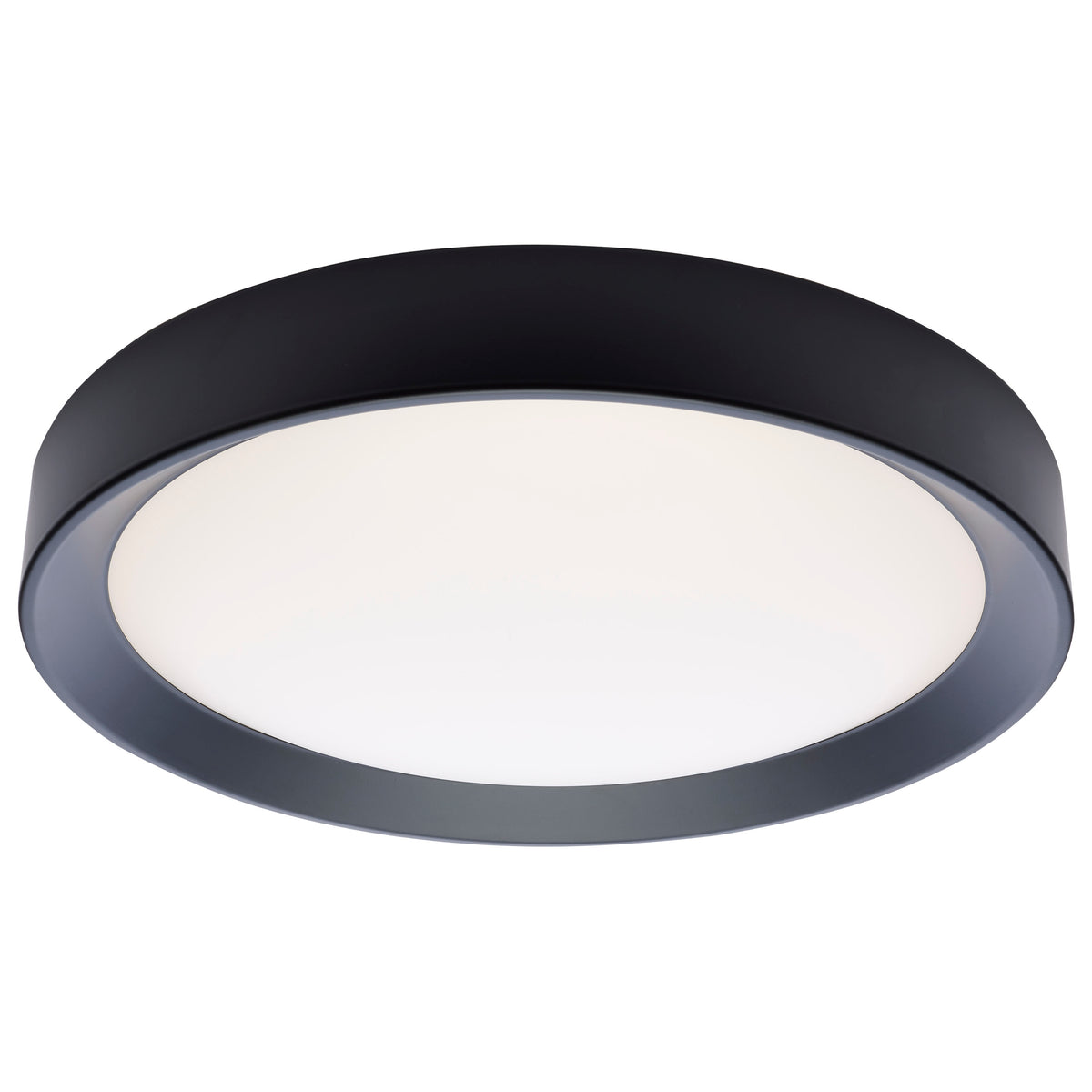 Selene - 17 Inch LED Flush Mount - CCT Selectable - Black Finish