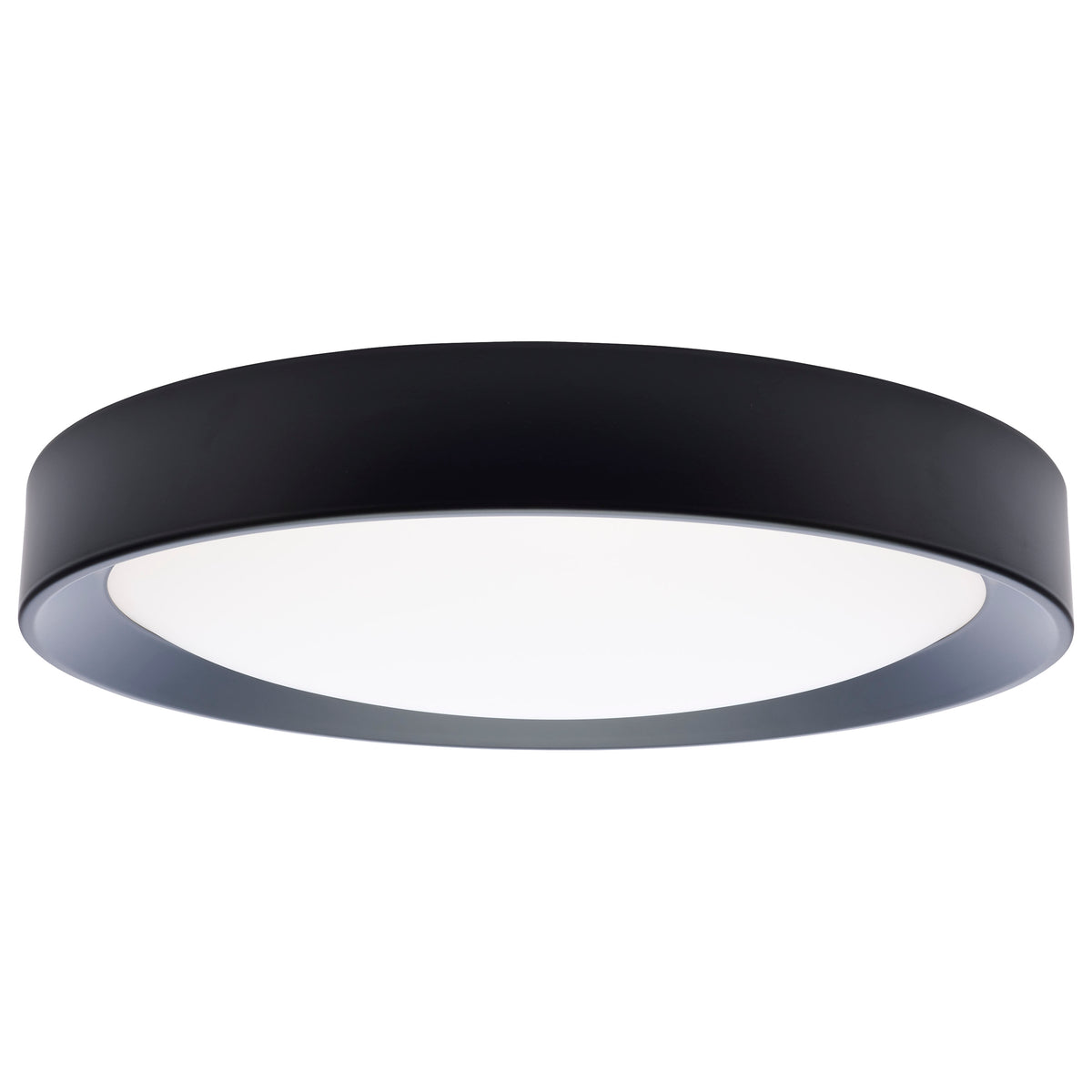 Selene - 17 Inch LED Flush Mount - CCT Selectable - Black Finish
