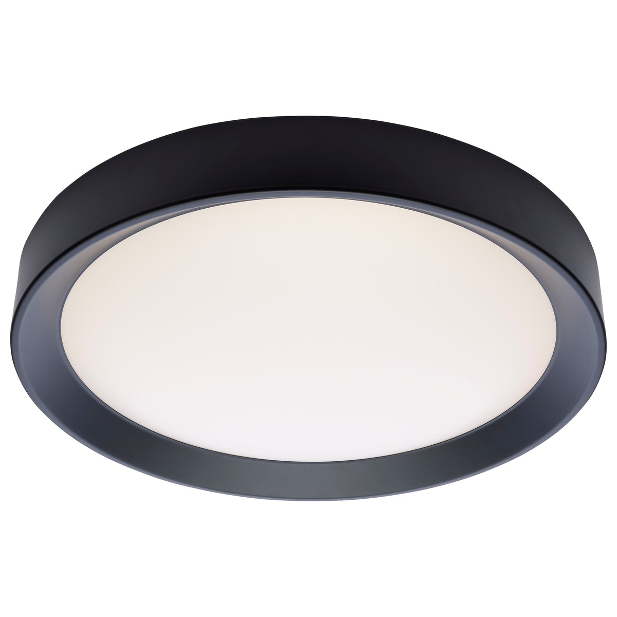 Selene - 17 Inch LED Flush Mount - CCT Selectable - Black Finish