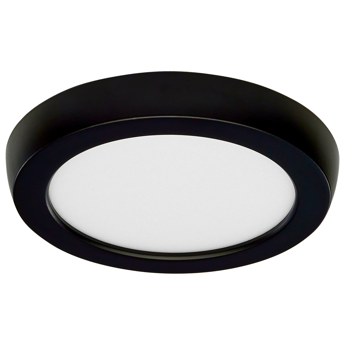 Blink Pro - 9W - 5in - LED Fixture - CCT Selectable - Round Shape - Black Finish - 120V