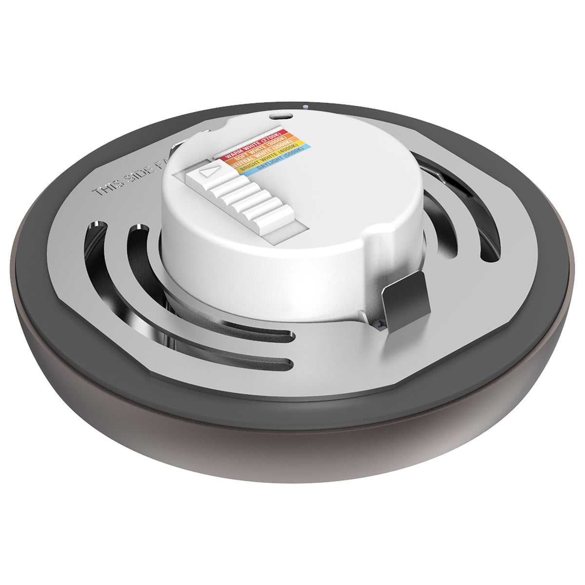 Blink Pro - 9W - 5in - LED Fixture - CCT Selectable - Round Shape - Bronze Finish - 120V