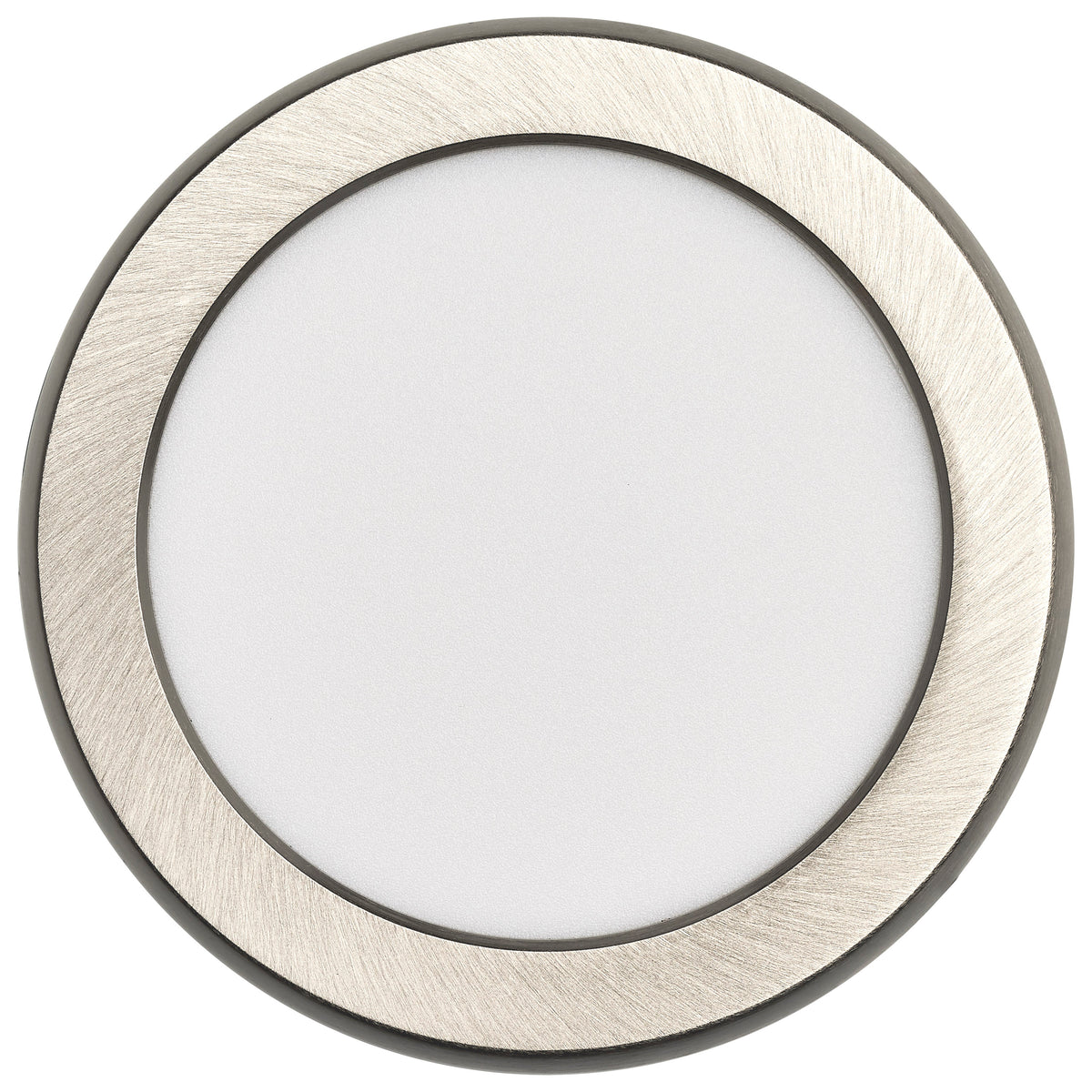 Blink Pro - 9W - 5in - LED Fixture - CCT Selectable - Round Shape - Brushed Nickel Finish - 120V