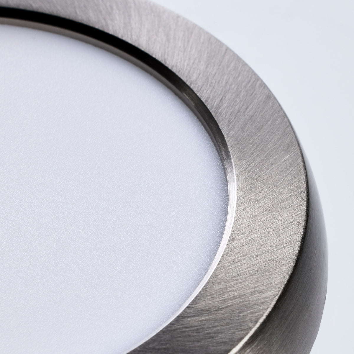 Blink Pro - 9W - 5in - LED Fixture - CCT Selectable - Round Shape - Brushed Nickel Finish - 120V