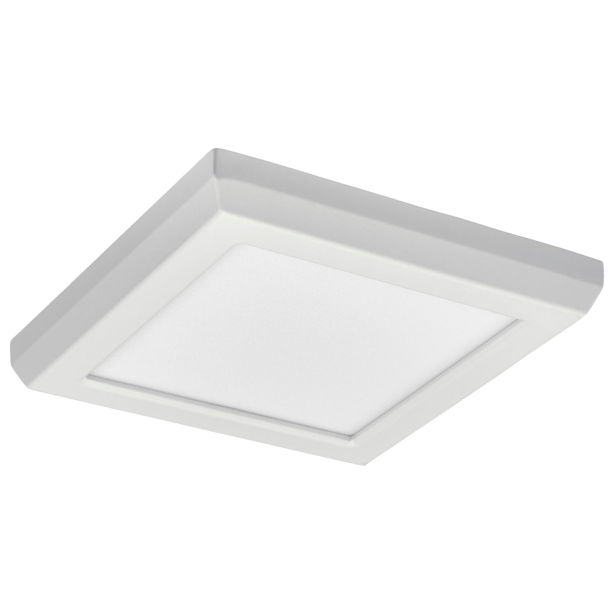 Blink Pro - 9W - 5in - LED Fixture - CCT Selectable - Square Shape - White Finish - 120V