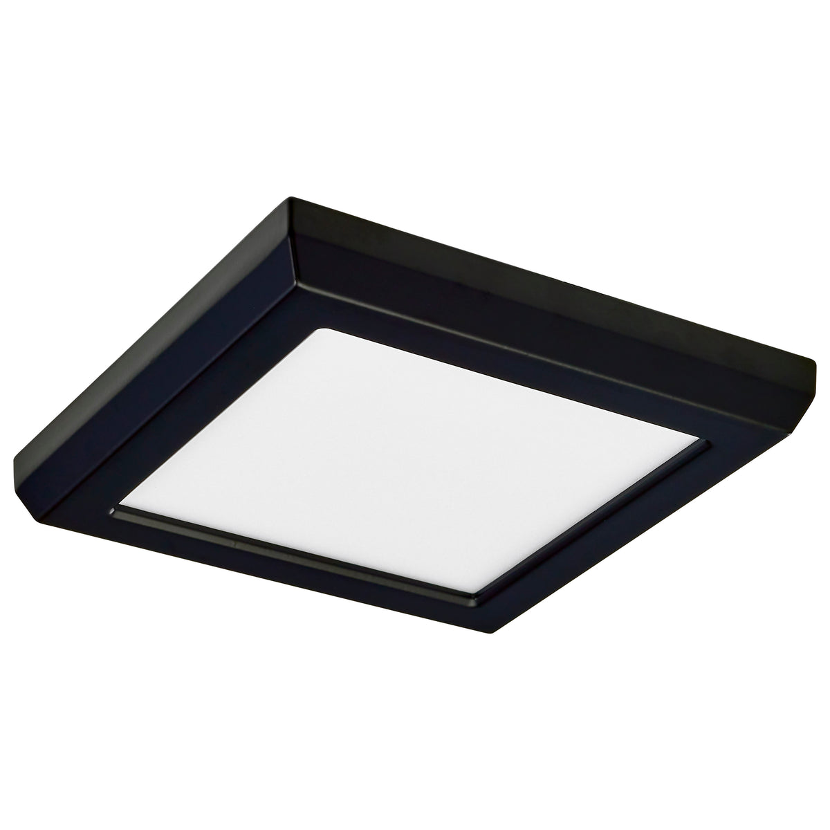 Blink Pro - 9W - 5in - LED Fixture - CCT Selectable - Square Shape - Black Finish - 120V