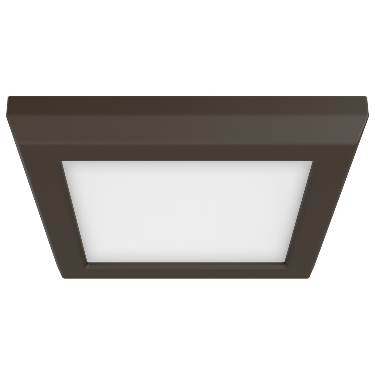 Blink Pro - 9W - 5in - LED Fixture - Selectable - Square Shape - Bronze Finish - 120V bulb or fixture view