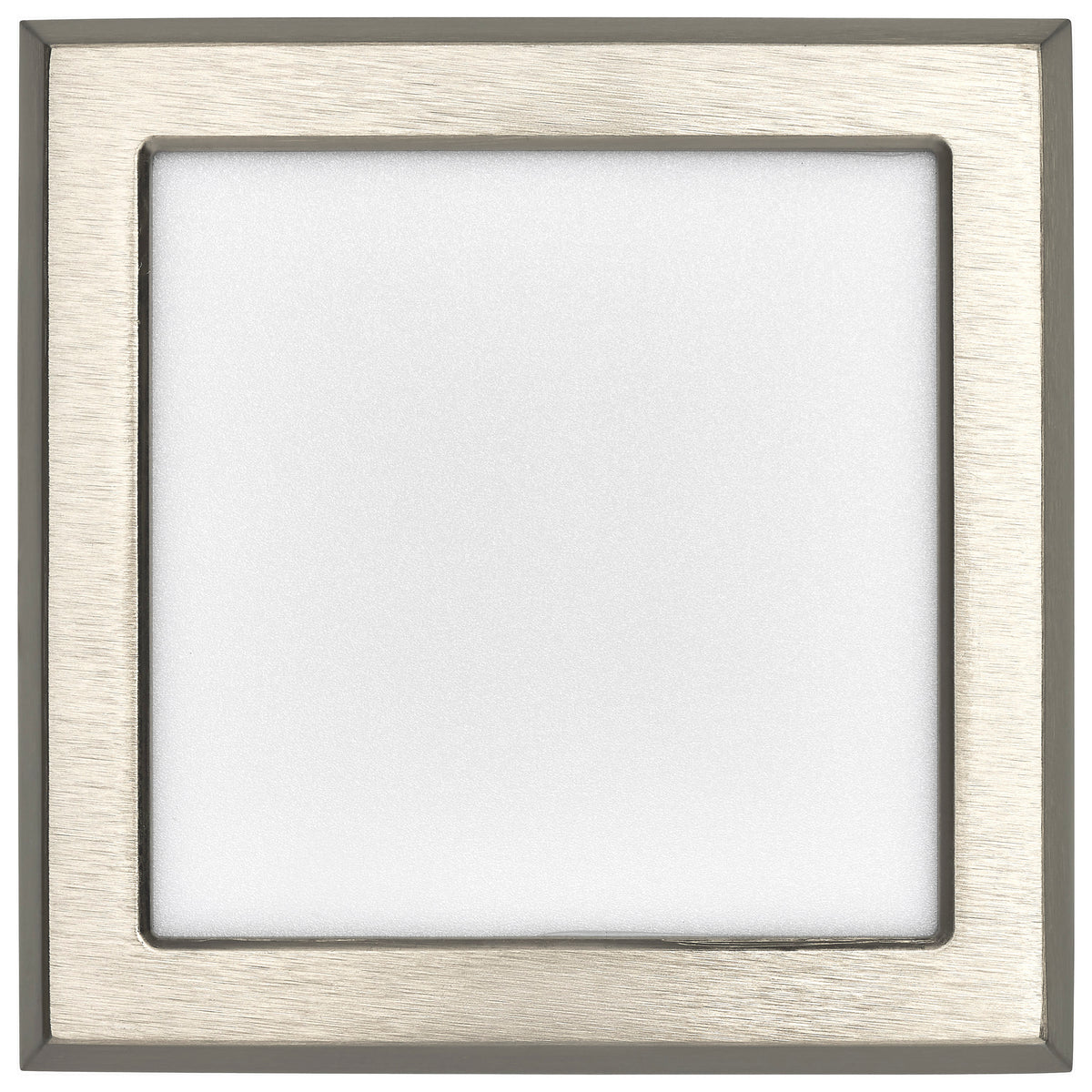 Blink Pro - 9W - 5in - LED Fixture - CCT Selectable - Square Shape - Brushed Nickel Finish - 120V