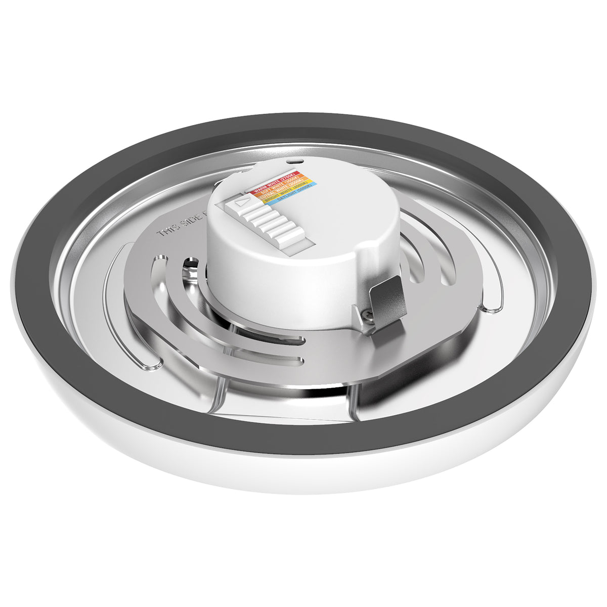 Blink Pro - 11W - 7in - LED Fixture - CCT Selectable - Round Shape - White Finish - 120V